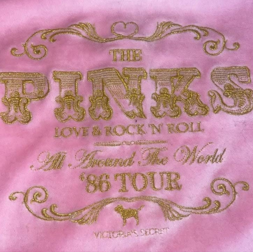 Velvet Y2K Victoria's secret zip up vintage